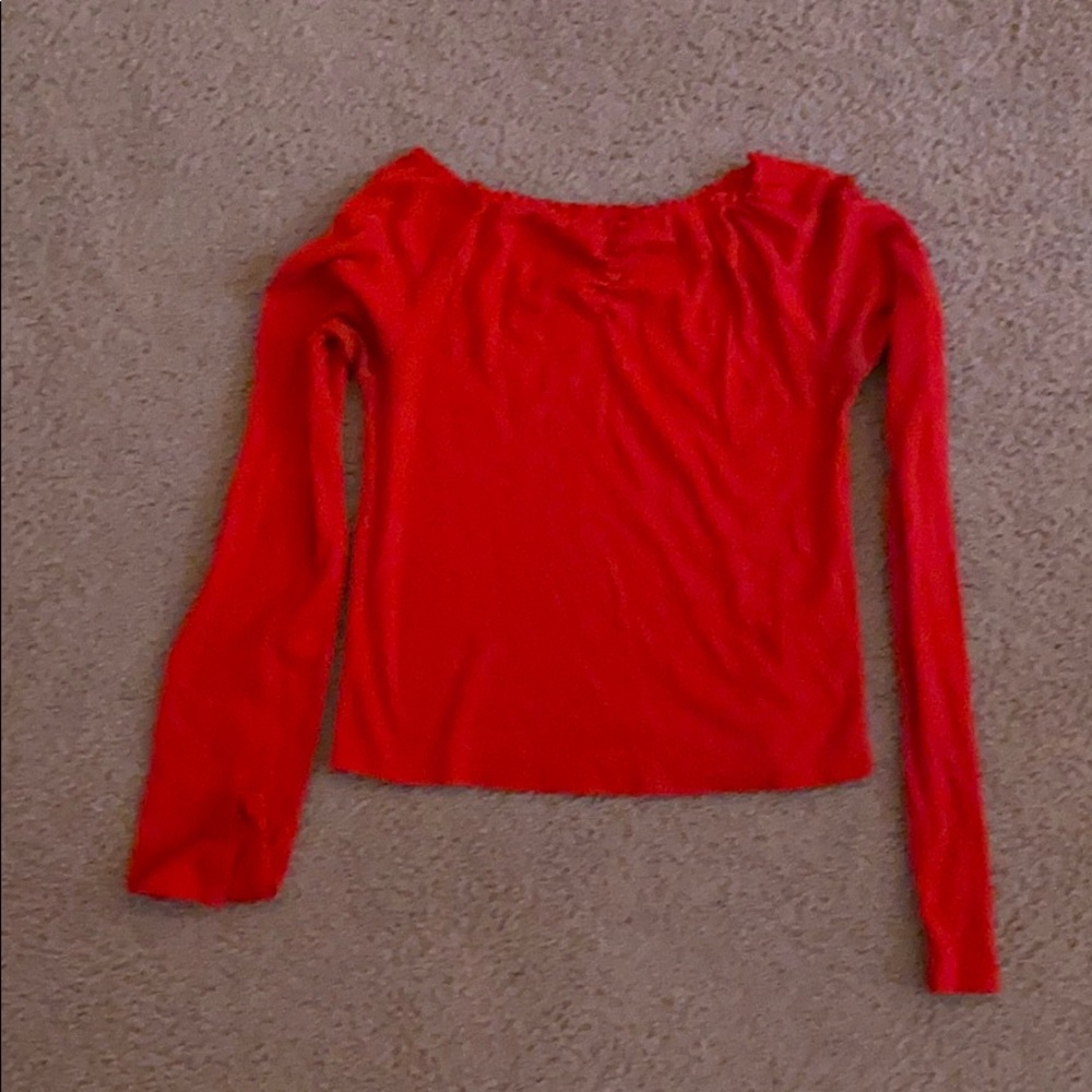 bright red top